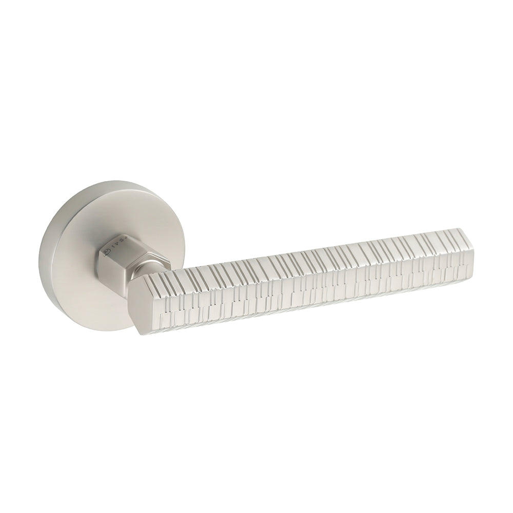 IPSA Maze Moderna Series Handle On Rose One Pair without Lock Body Cylinder Finish - SS